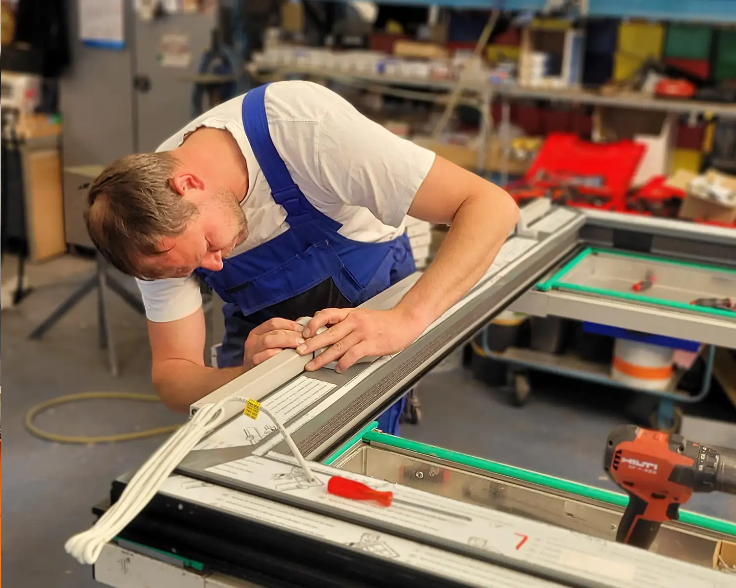 Präszision im Metall- und Fensterbau