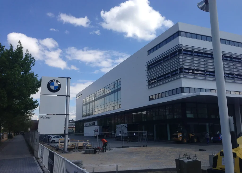 Bauvorhaben BMW Nefzger Berlin